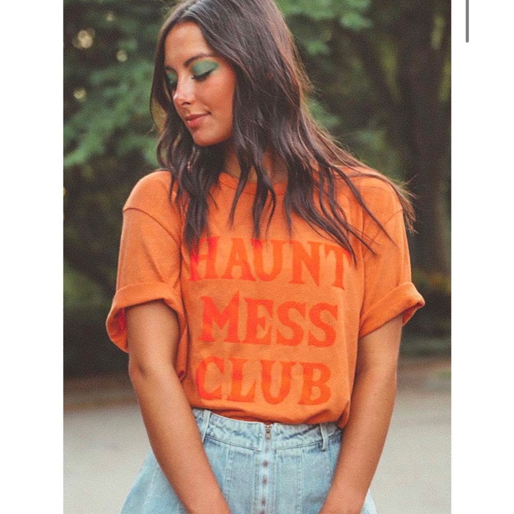 New Haunt Mess Club Tee from Red Dress Boutique